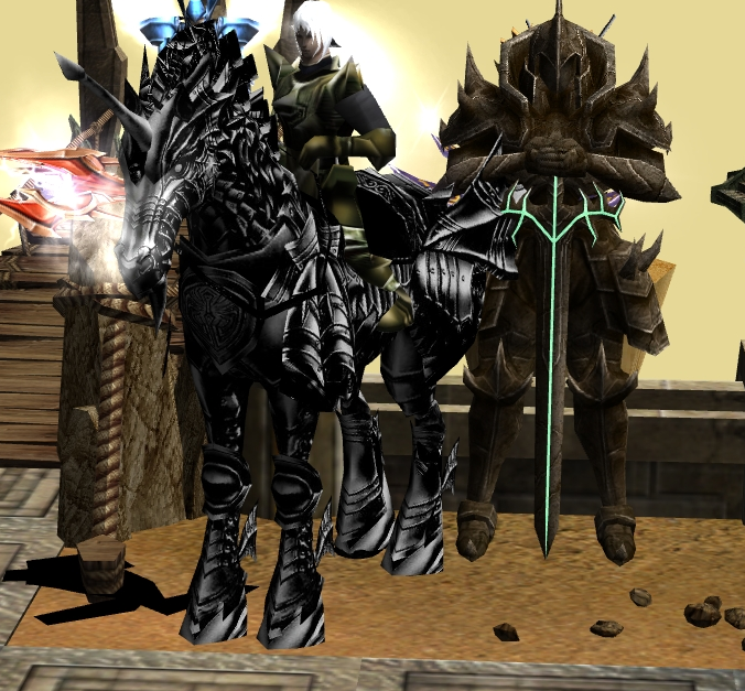 Dark Horse - Nhân vật Chúa Tể (DarkLord) game Mu Online