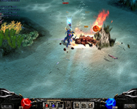 Skill phù thủy (Dark Wizard) Mu Online - Phép thiên thạch