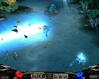 Skill phù thủy (Dark Wizard) Mu Online - Phép luồng nước xanh (Aqua Beam)
